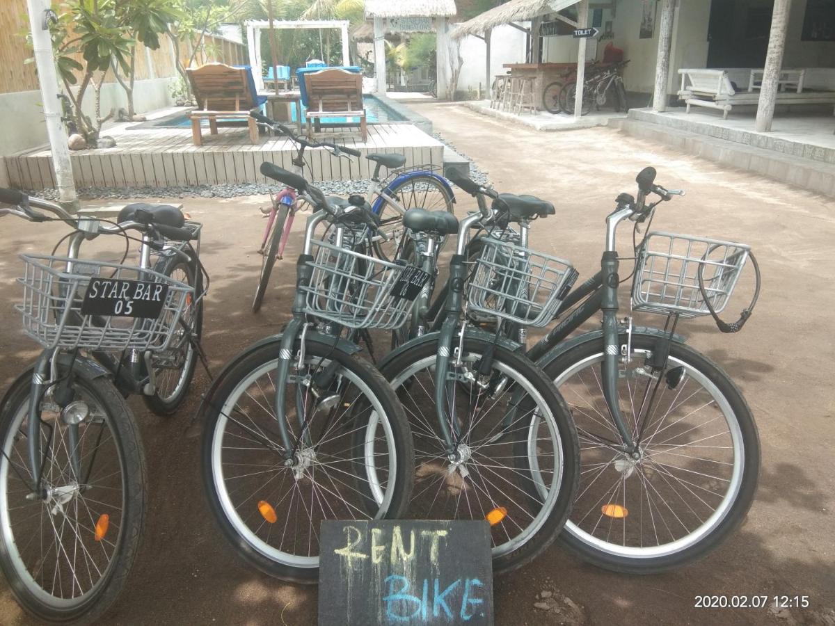 Star Bar And Bungalows Gili Air Exterior photo